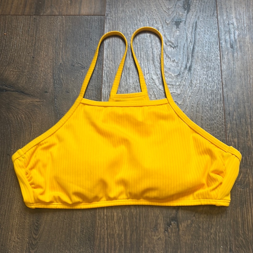 Small yellow/orange Xhilaration bikini top